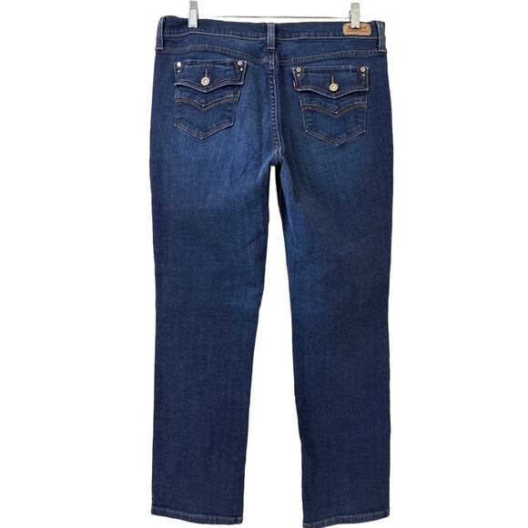 Levi's 505 Straight Leg Jeans16M 33x32 Envelope Button Pockets - Picture 2 of 9